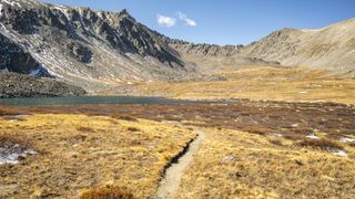 Landscape in the Mosquito Range near Breckenridge, Colorado