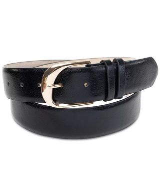 Sculpted Buckle Panel Belt, Created for Macy's