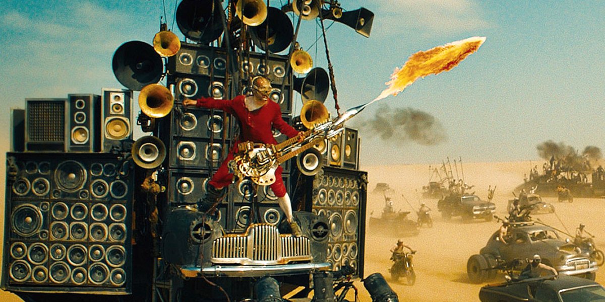 Mad Max: Fury Road guitar guy Coma The Doof Warrior