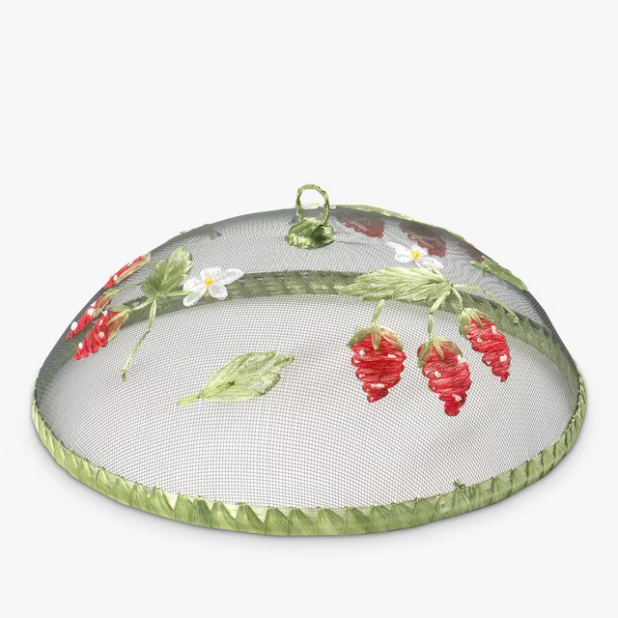 Epicurean, Strawberries Outdoor Food Umbrella/Cover, 35cm