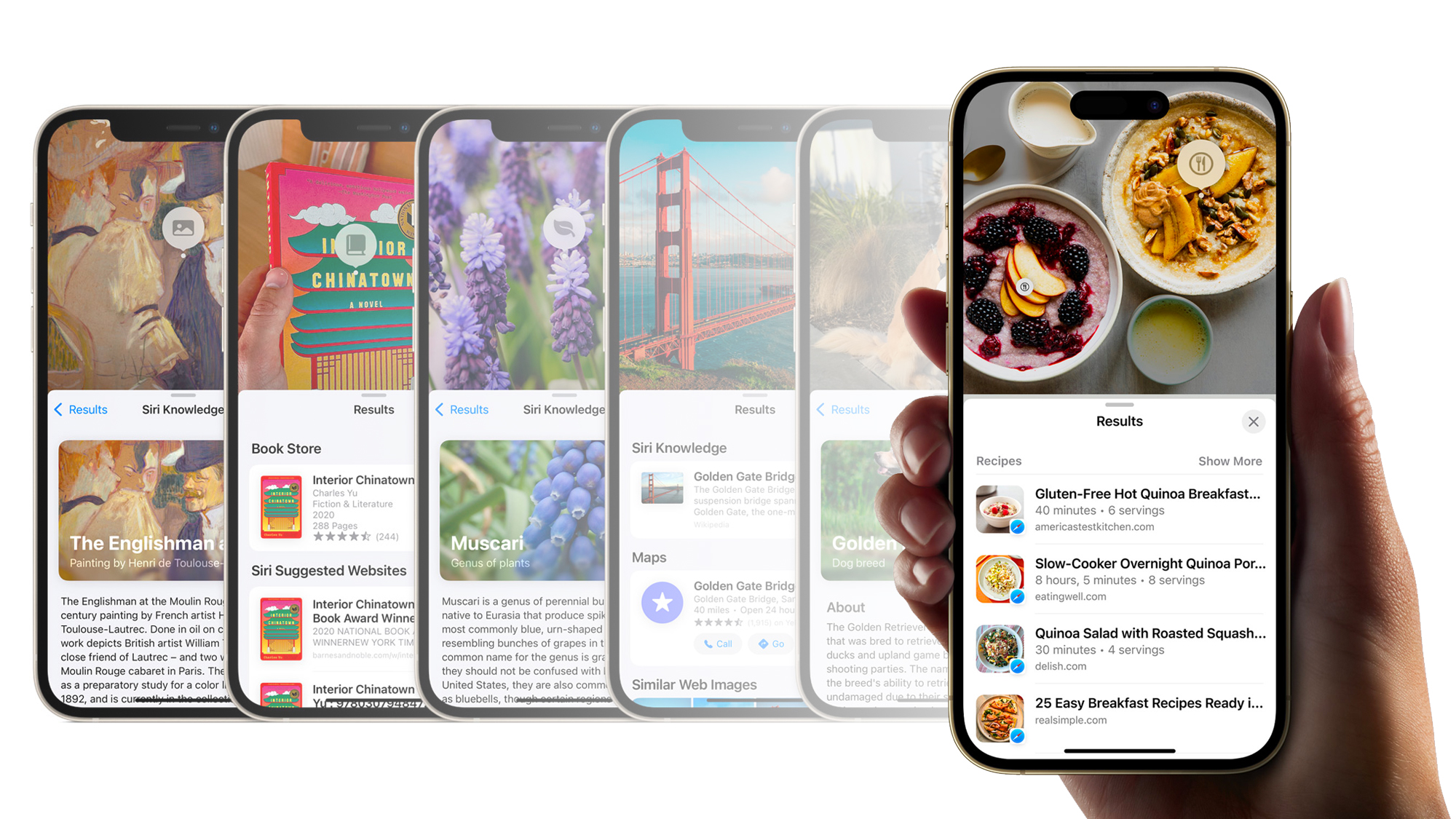 Как визуально посмотреть рецепт еды iOS 17 пресс-изображение