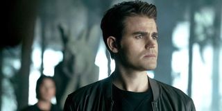 The Vampire Diaries Stefan Salvatore looks serious The CW
