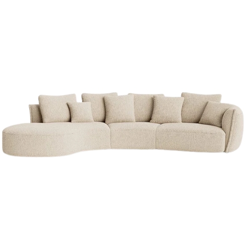 Carmen Left Corner Sofa - Barley Beige