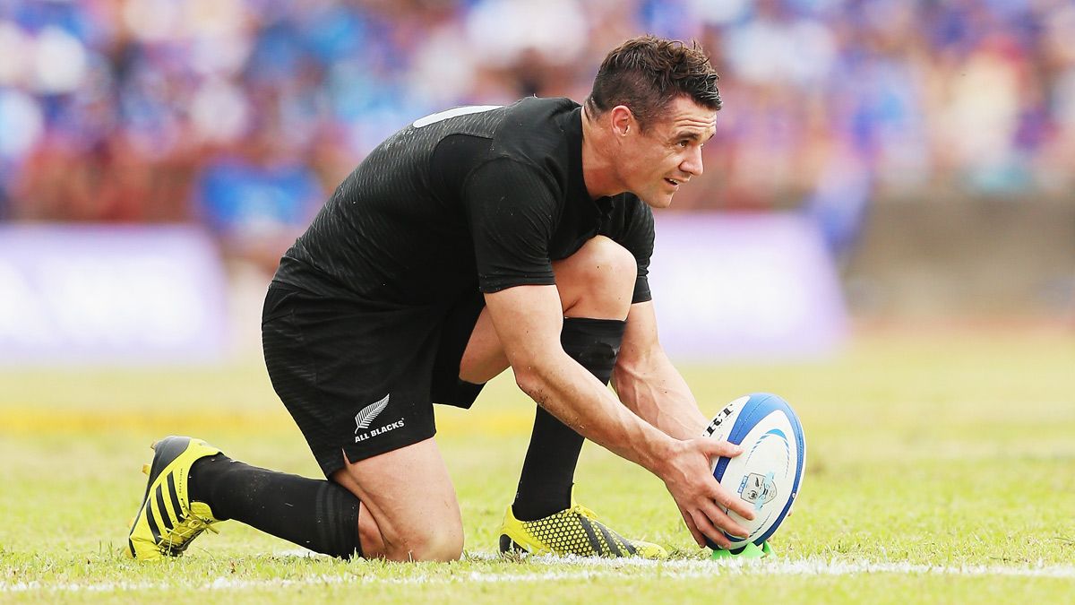 Dan Carter, All Blacks vs Samoa