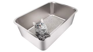 Yangbaga Stainless Steel Litter Box