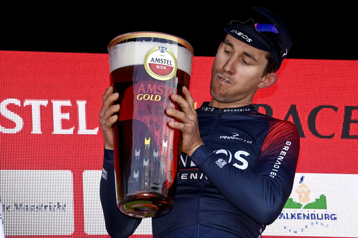 Amstel Gold Race 2022 - 56th Edition - Maastricht - Valkenburg 254,1 km - 10/04/2022 - Michal Kwiatkowski (POL - INEOS Grenadiers) - photo Nico Vereecken/PN/SprintCyclingAgency&Acirc;&copy;2022