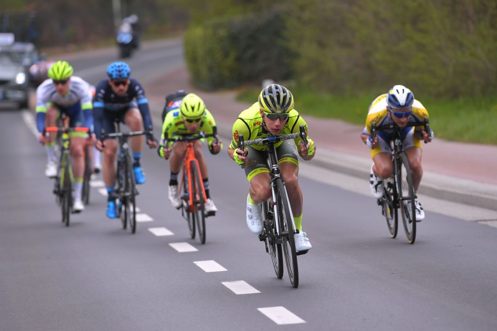 The breakaway in the Brabantse Pijl