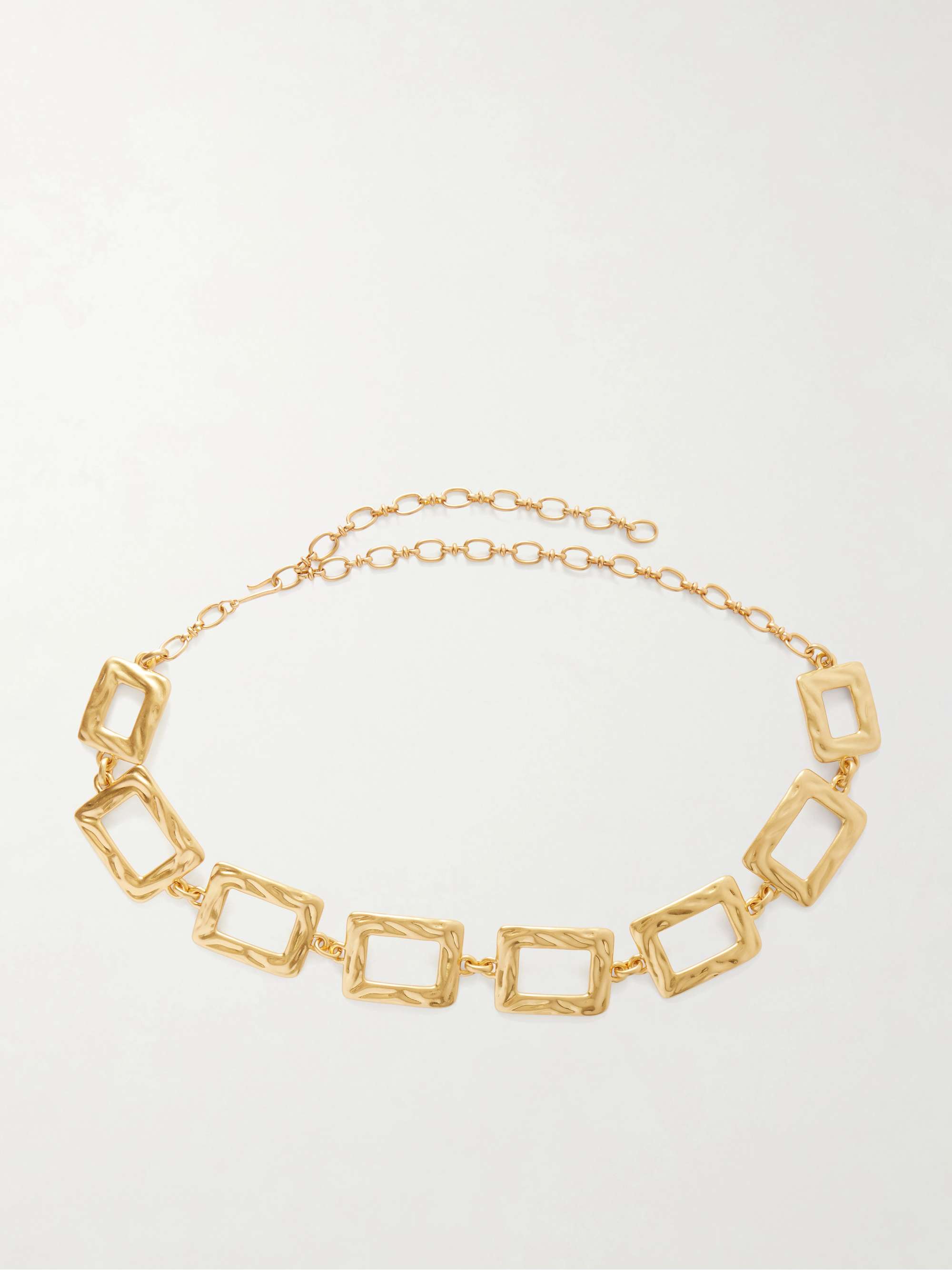 Alight Gold-Tone Chain Belt