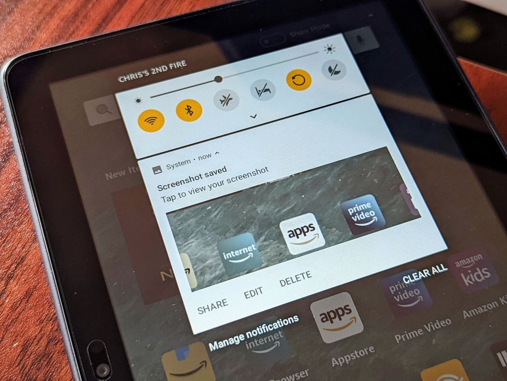 How To Take A Screenshot On An Amazon Fire Tablet Android Central 8478