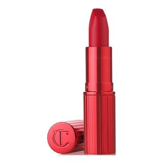 Fashion Week Beauty Trends AW24 Charlotte Tilbury Matte Revolution Lipstick in Hollywood Vixen