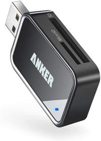 Anker 2-in-1 USB 3.0 SD Card Reader: $12.99