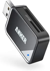 Anker 2-in-1 USB 3.0 SD Card Reader: $12.99 $7.59 on Amazon