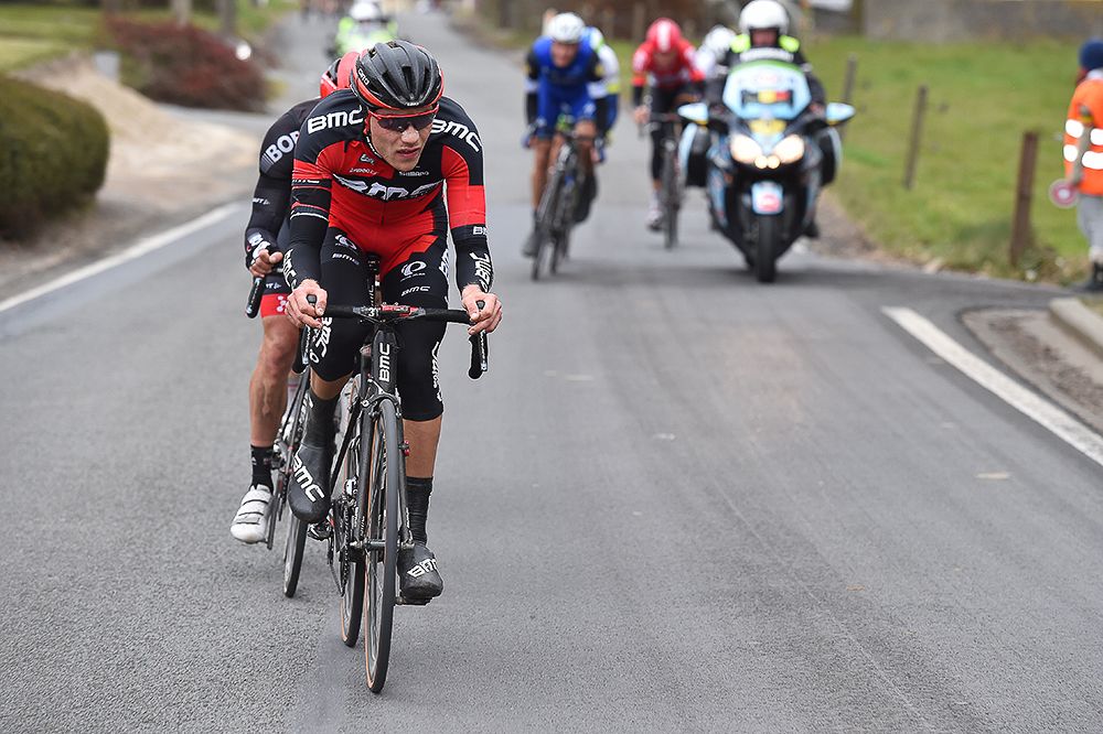 BMC's Loic Vliegen attacks