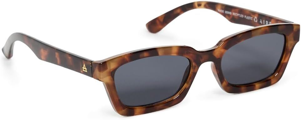 AIRE, Aire Women's Sculptor Sunglasses, Dark Tort, Brown, Tan, One Size
