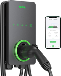 Autel Home Smart Electric Vehicle (EV) Charger up to 50Amp, 240V, Indoor/Outdoor Car Charging Station