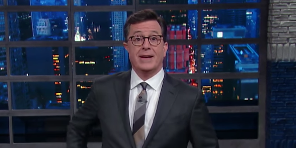 stephen colbert donald trump jokes late show