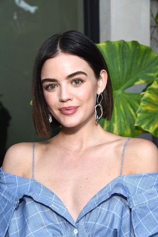 best celebrity bob haircuts Lucy Hale
