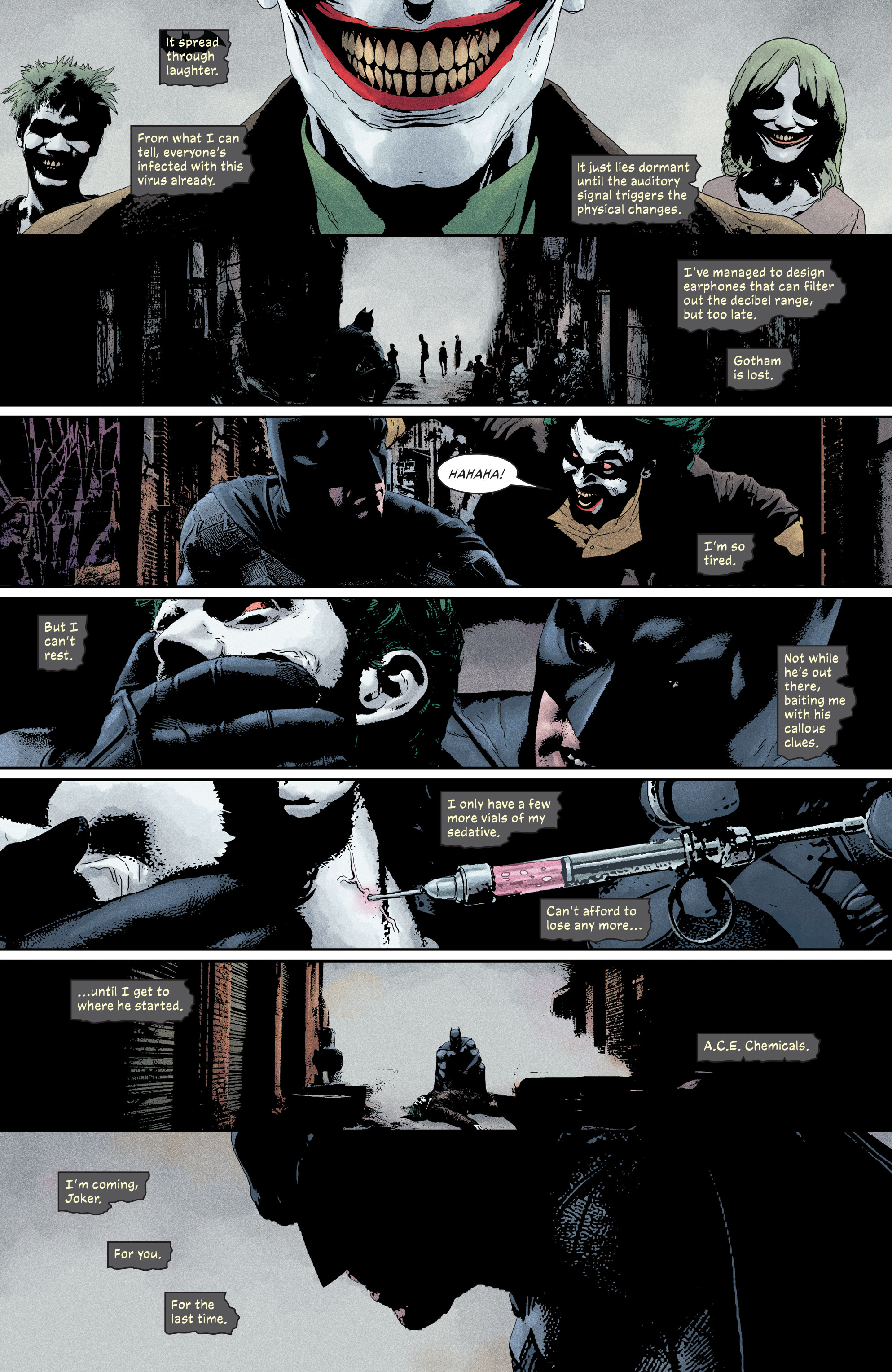 Kunst aus Batman #143