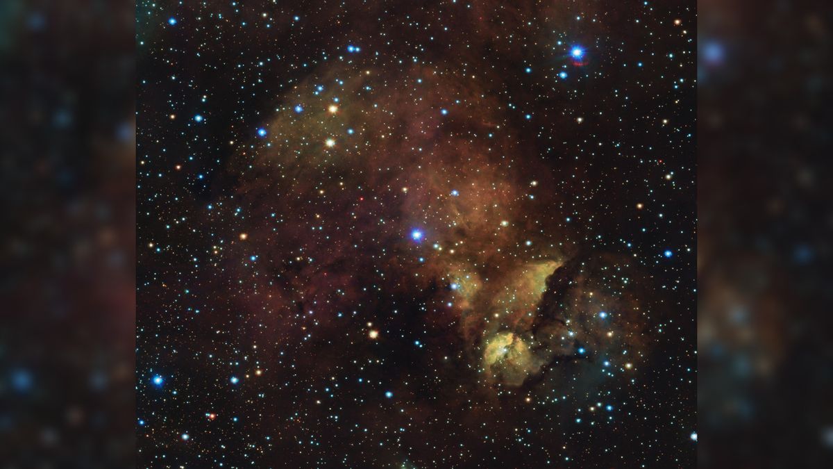 Running Chicken Nebula glows in attractive new picture from Very Large Telescope in Chile