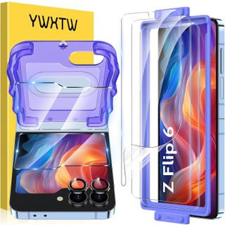 YWXTW EZ Alignment Samsung Galaxy Z Flip 6 Screen Protector