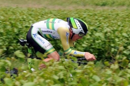 Luke Durbridge (Orica-GreenEdge) in the Dauphine time trial