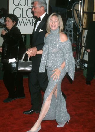 Barbra Streisand during 57th Annual Golden Globe Awards in California
