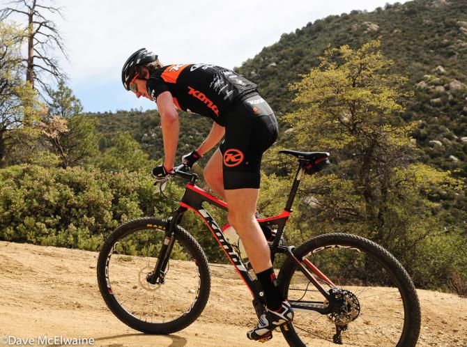 Barry Wicks (Kona) putting in a top ten ride