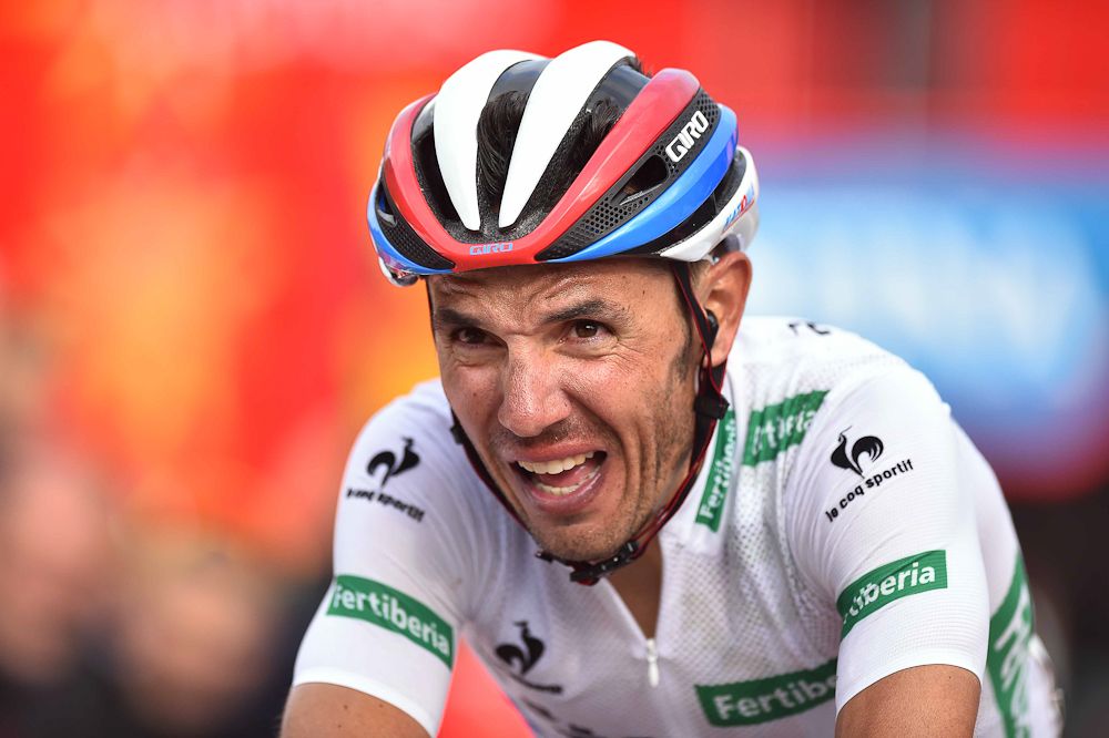 Joaquim Rodr&iacute;guez (Katusha) finishes stage 11.