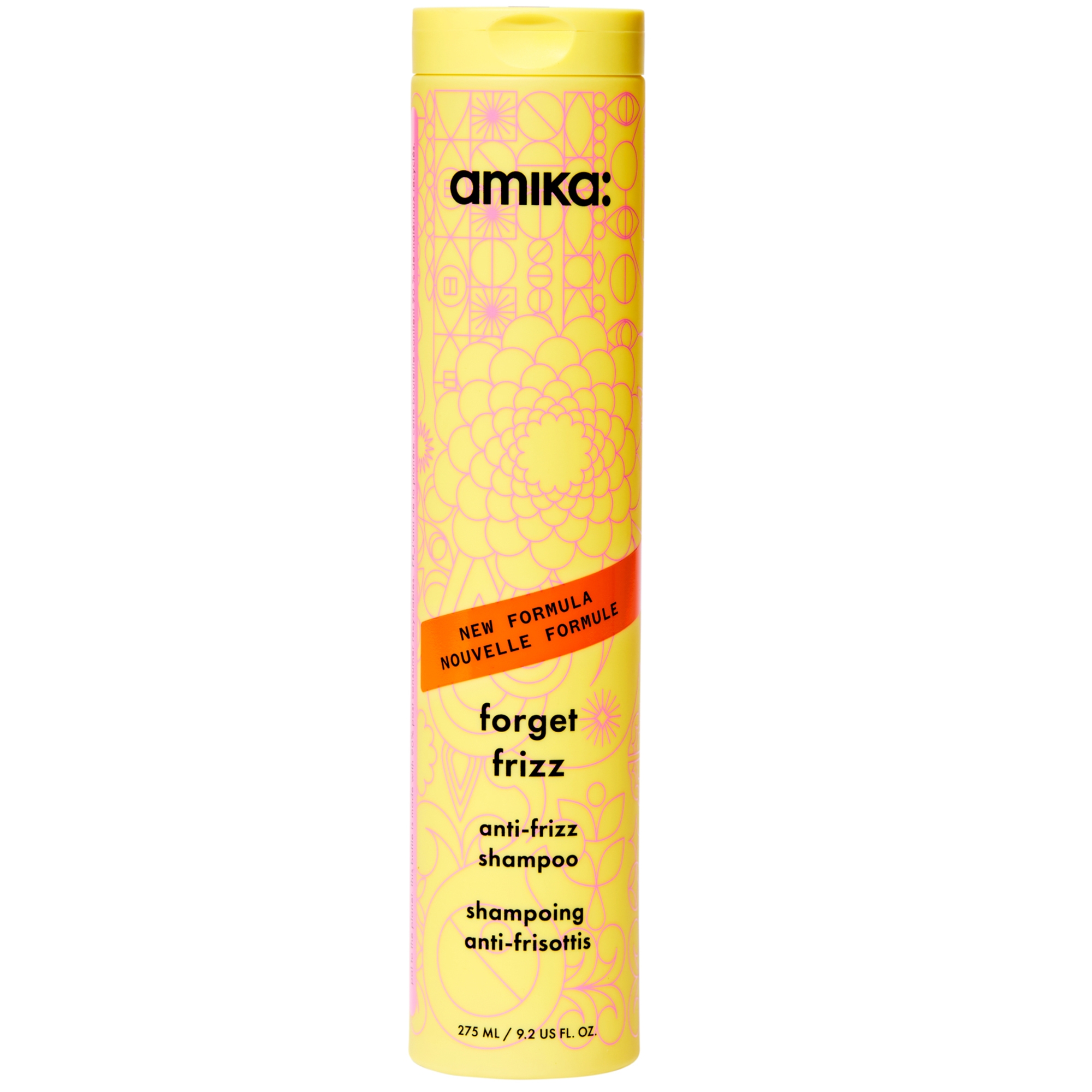 Amika Forget Frizz Anti-Frizz Shampoo 275ml