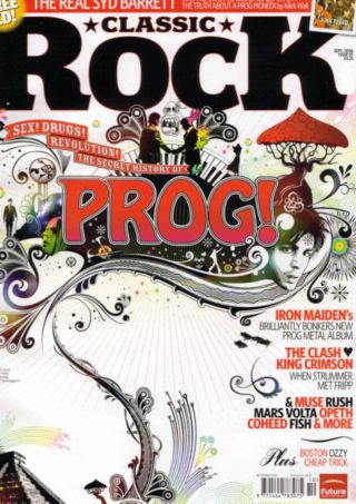 The cover of Classic Rock magazine issue 97 featuring The History Of Prog