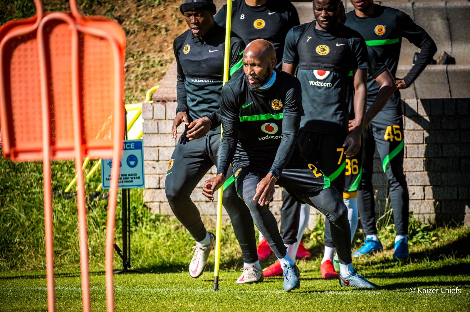 Kaizer Chiefs training session