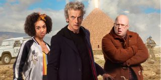 Doctor Who The Doctor Bill Nardole Pyramids