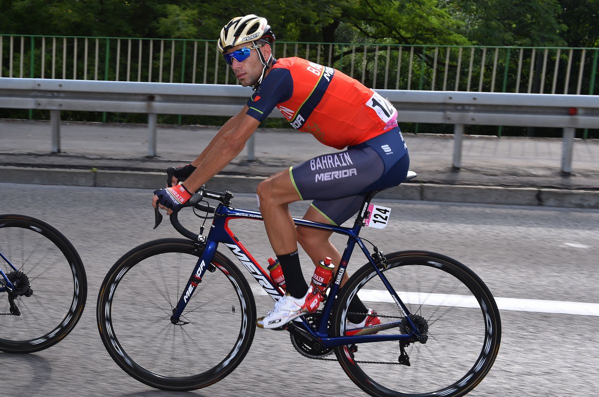 A tranquilo Vincenzo Nibali (Bahrain-Merida)