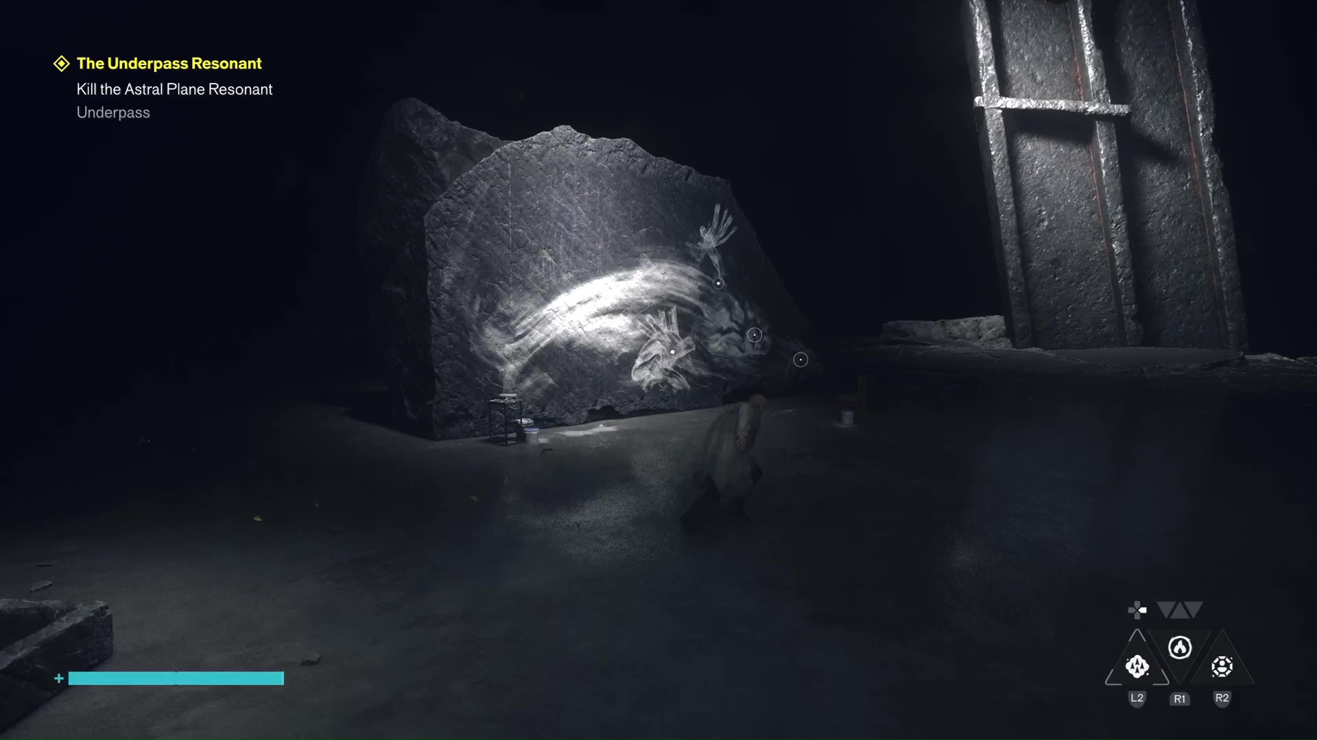 The mural in the Gap allows you to reset abilities and powers in Control Resonant
