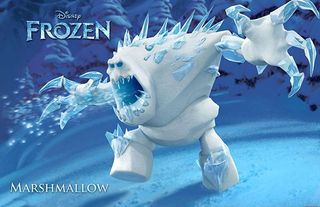 Frozen Character Poster Marshmallow