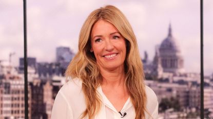Cat Deeley wearing Farm Rio midi skirt on This Morning on 26 January, 2026