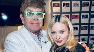 Elton John and Madonna