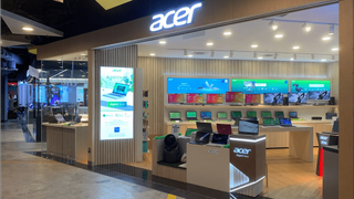 Acer store with a collection of their products on display