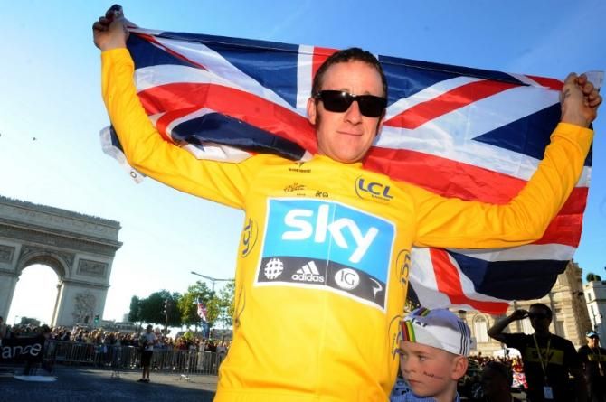 Bradley Wiggins made history as the first British winner of the Tour de France