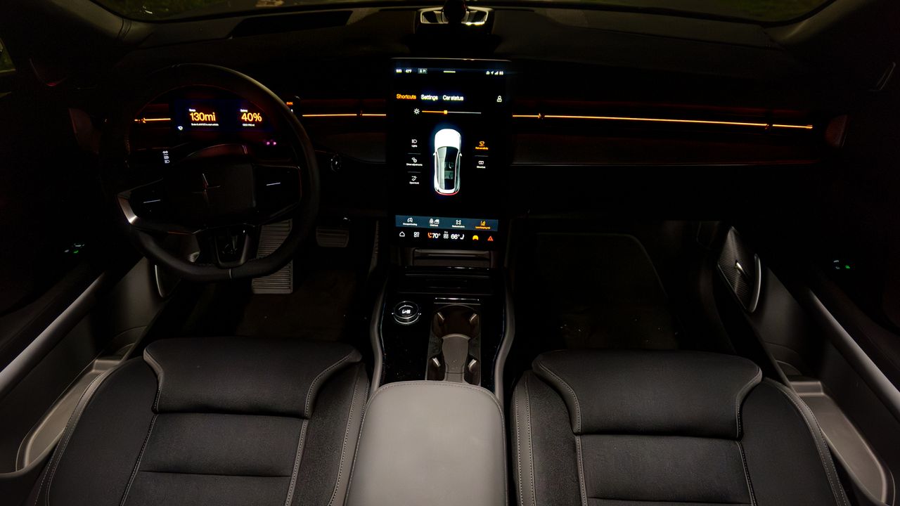 2025 Polestar 3 test drive.