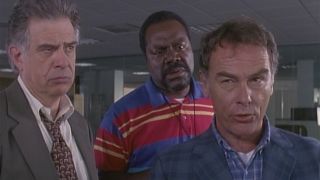 Dean Stockwell and Frankie Faison in The Langoliers