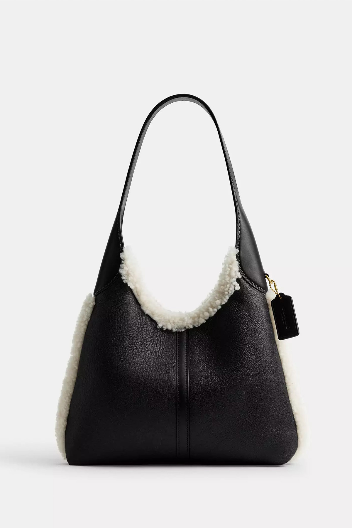 Brooklyn Shoulder Bag 28 in Shearling
