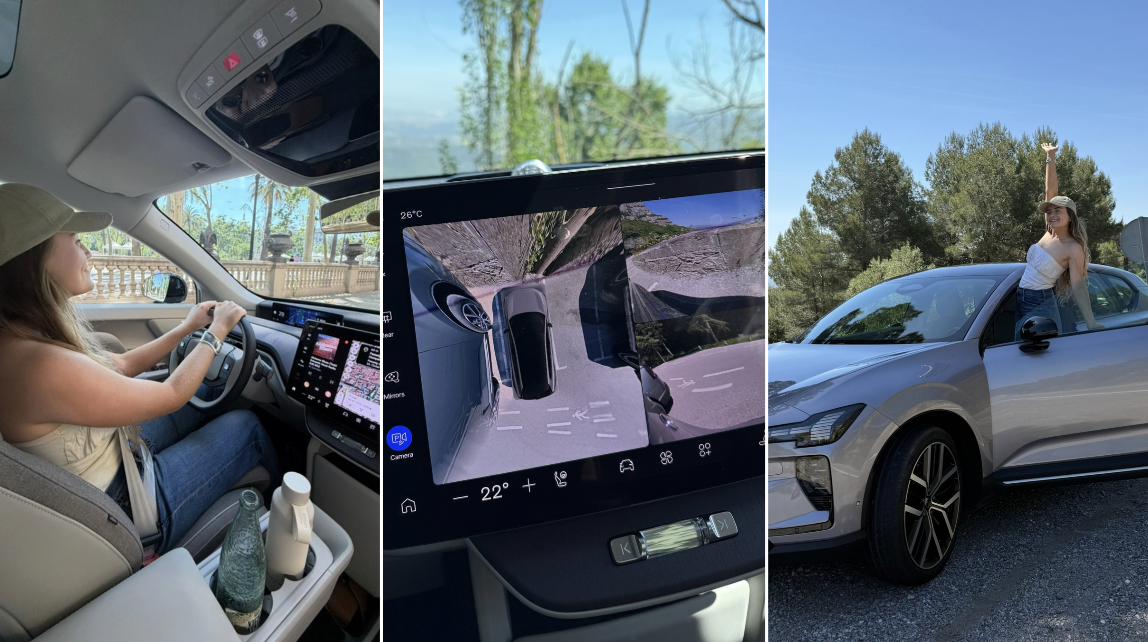 Lauren Cunningham Volvo EX60 test drive