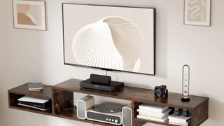 DOUBUY Floating TV Stand Wall Mounted