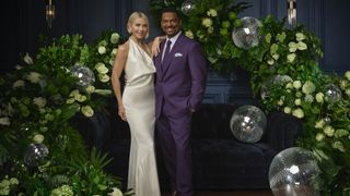 &#039;Dancing with the Stars&#039; hosts Julianne Hough and Alfonso Ribeiro posing for a promotional image ahead of season 33.