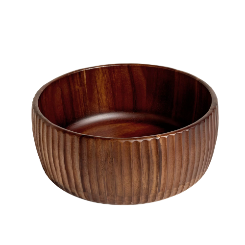 John Lewis Fusion Acacia Wood Salad Bowl, Natural