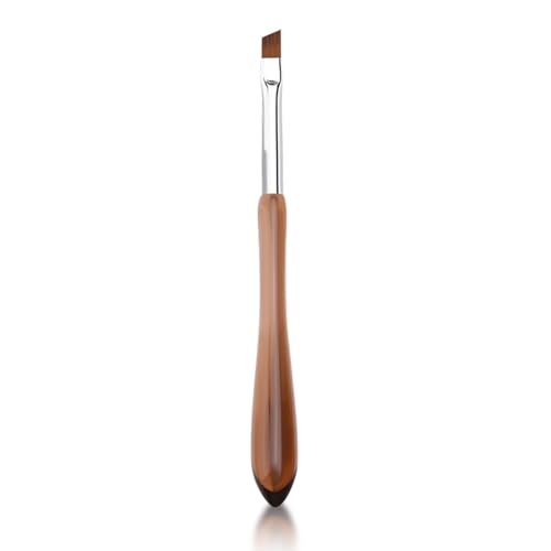 Tiptrendz Oblique Head Nail Art Brush for French Tips & Creative Nail Designs, 03