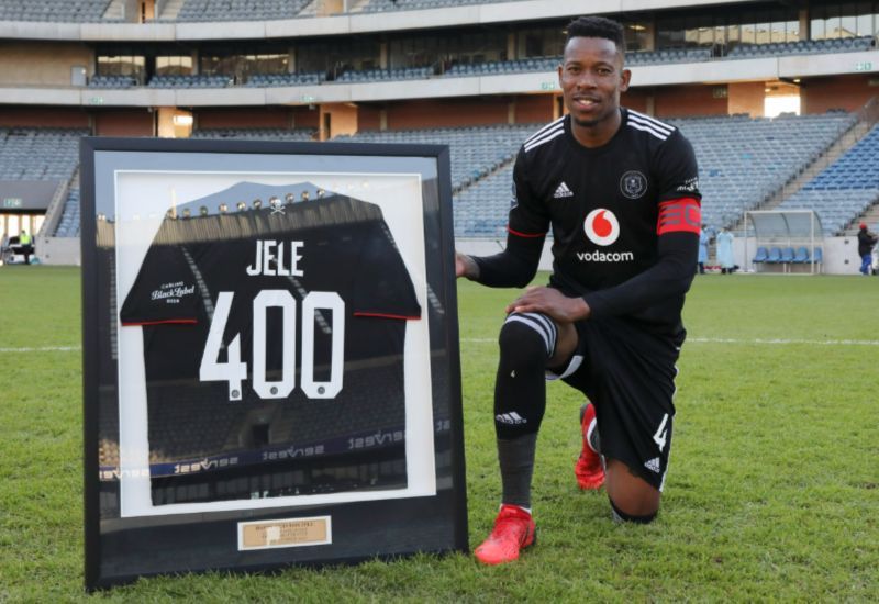 Orlando Pirates captain Happy Jele