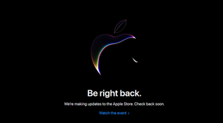 Apple Store down for WWDC 2023 keynote