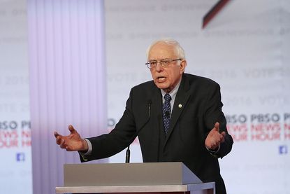 Bernie Sanders reminds Hillary Clinton she's not in the White House